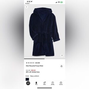 Boys Gap Robe and boxer brief bundle